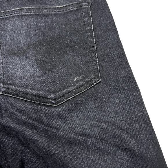 R13 Biker Boy Jeans SIZE 29 WAIST 32 x 26 Stardust Black Distressed Soft Denim - Picture 8 of 15